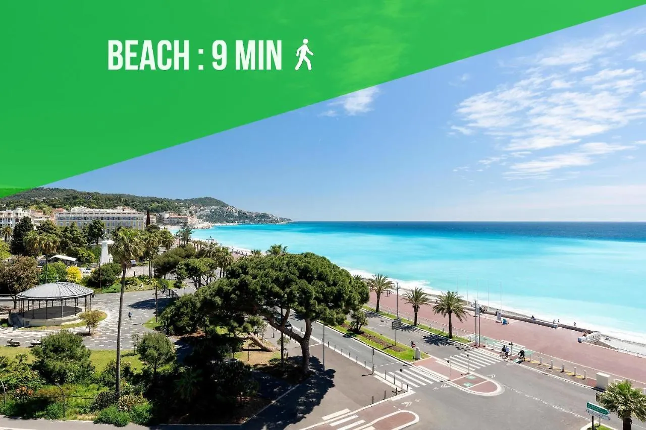 Hyper Centre - Air-Conditioned - Quiet - Tramway - Equipped Kitchen - Wifi Nice 0*,  France